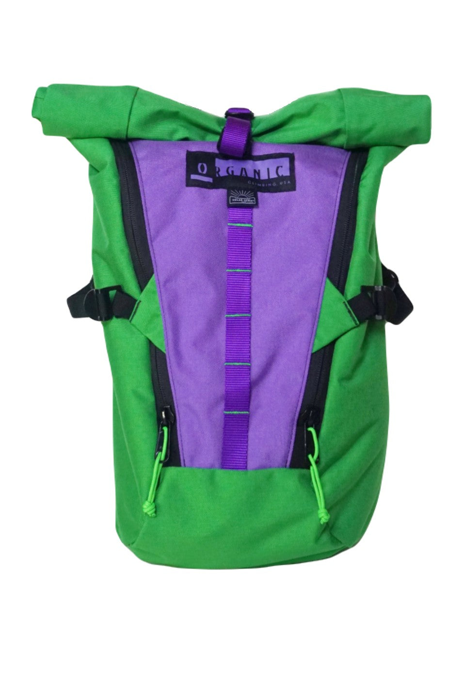 Dual Zip Roll Down Back Pack- Customizable Colors