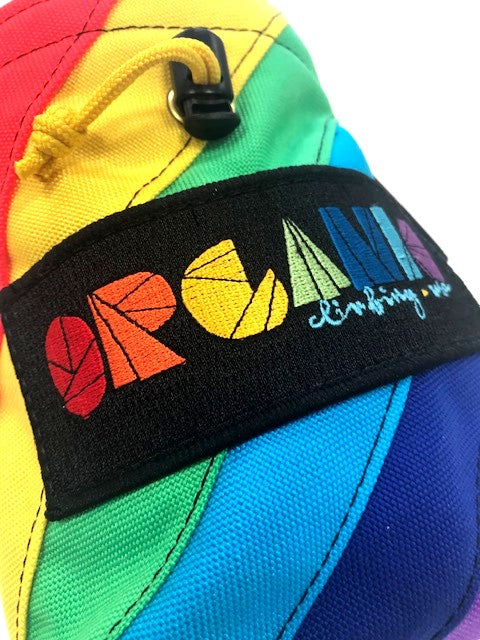 evolv Pride Chalk Bag Rainbow  Chalk bags, Bags, Climbing chalk bags